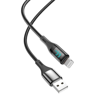 کابل USB به لایتنینگ هیسکا مدل  LX-705 طول 1 متر Cable Hiska LX 705 type C to lightning